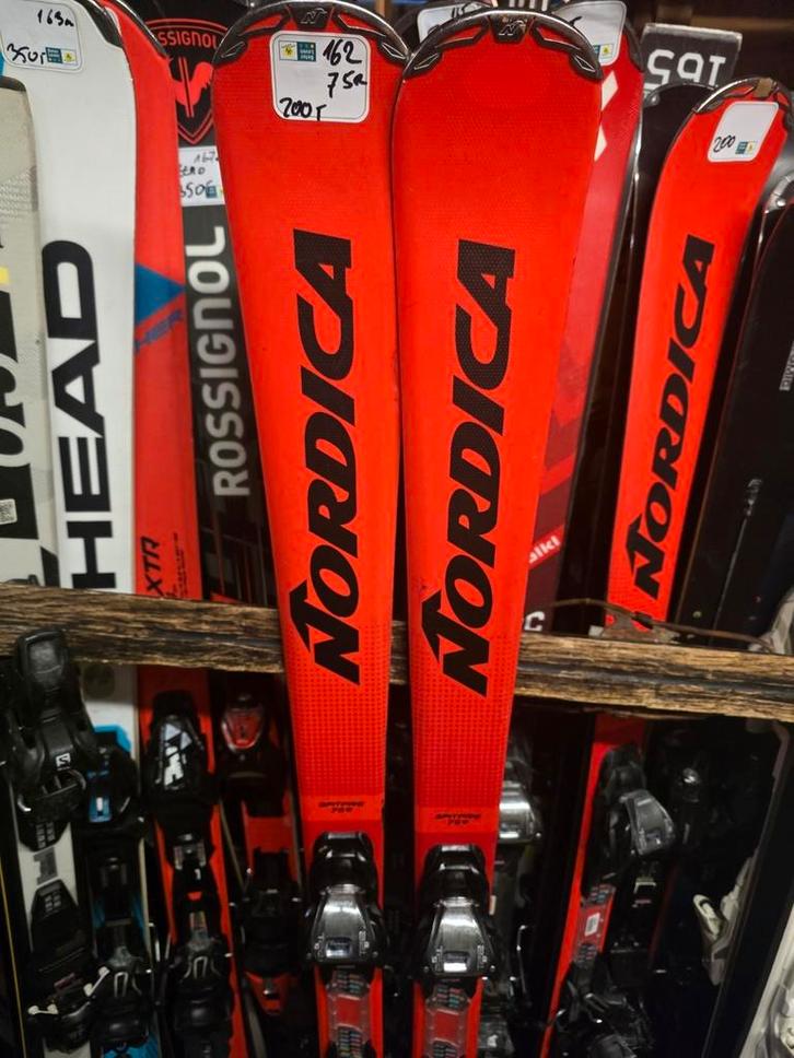 162cm NORDICA SPITFIRE 75R, Sport en Fitness, Skiën en Langlaufen, Zo goed als nieuw, Ski's, Skiën, Nordica, Carve, 160 tot 180 cm