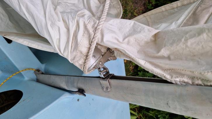 Zeilboot / roeiboot polyester, Watersport en Boten, Bootonderdelen, Gebruikt, Overige typen, Zeilboot, Ophalen