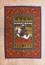 Grand foulard woonkleed Arabische ruiter te paard 187/128