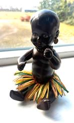 Zeldzaam en volledig gaaf donker celluloid popje, Antiek en Kunst, Ophalen of Verzenden