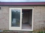 Hardhouten schuifpui goede staat, Doe-het-zelf en Verbouw, Ophalen, Gebruikt, 225 cm of meer, 150 tot 225 cm