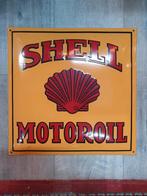 Shell emaille reclamebord, Verzamelen, Merken en Reclamevoorwerpen, Ophalen of Verzenden, Zo goed als nieuw, Reclamebord