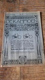 Maanblad De Kampioen uit 1910, zie foto's, Ophalen of Verzenden