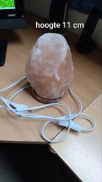 Himalaya zout steen lamp., Ophalen of Verzenden, Zo goed als nieuw, Minder dan 50 cm