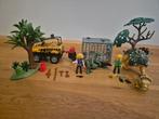 Playmobil Amfibievoertuig met dino en Triceratops met jong, Ophalen of Verzenden, Gebruikt