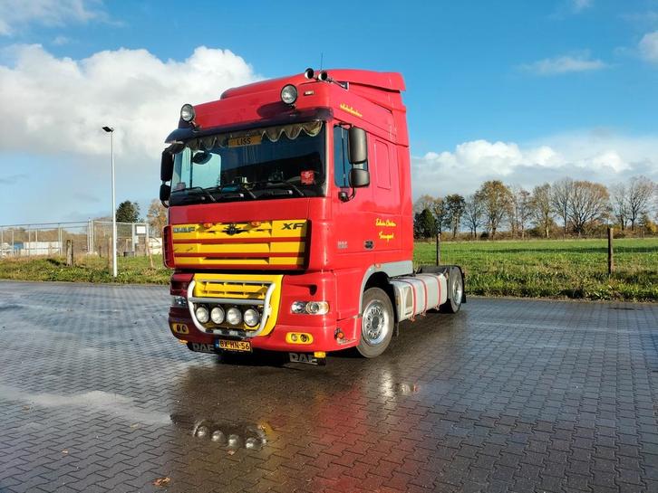 Daf XF105.410, goed onderhouden, van eigen rijder geweest, Auto's, Vrachtwagens, Particulier, ABS, Airconditioning, Centrale vergrendeling