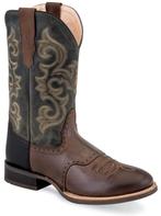 Heren cowboy laarzen western boots echt leder groen bruin, Kleding | Heren, Nieuw, Old West USA, Ophalen of Verzenden, Bruin