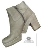 SHABBIES AMSTERDAM 🎀enkel laarsjes hoge hakken mt 37, Shabbies Amsterdam, Verzenden, Beige, Lage of Enkellaarzen