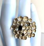Zilveren design-ring, 18 tot 19, ., Ophalen of Verzenden, Zo goed als nieuw