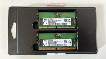 SK hynix DDR5 SODIMM 2x8GB 1Rx16 PC5-5600B-SC0-1010-XT beschikbaar voor biedingen