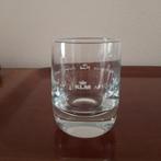 Whiskeyglas kristal KLM  Bahrain - Amsterdam 1986 KWADRAAT, Ophalen of Verzenden, Zo goed als nieuw, Gebruiksvoorwerp