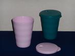 Tupperware Rietjesbekers (2), Huis en Inrichting, Keuken | Tupperware, Ophalen of Verzenden, Nieuw, Overige typen