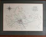 Oude kaart van Roermond, Antiek en Kunst, Kunst | Tekeningen en Foto's, Ophalen