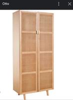 Houten Rotan Kledingkast 2x, Ophalen, 50 tot 100 cm, Zo goed als nieuw, 150 tot 200 cm