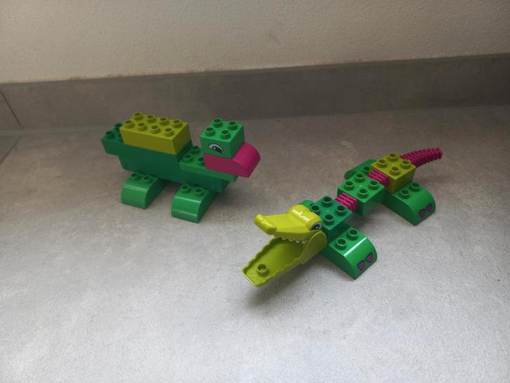 Lego Duplo Nummer 3511 - Grappige krokodil, Kinderen en Baby's, Speelgoed | Duplo en Lego, Gebruikt, Duplo, Complete set, Ophalen of Verzenden
