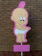 babybordverhuur westervoort, meisje luier. geboorteborden, Ophalen, Nieuw, Geboortebord