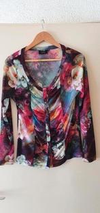 ELVIRA BONT GEKLEURD VEST MET KNOOPJES MAAT 40, Kleding | Dames, Truien en Vesten, Maat 38/40 (M), Overige kleuren, Nieuw, Ophalen of Verzenden