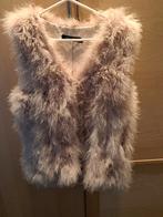 Bodywarmer rino pelle veertjes roze 38, Kleding | Dames, Bodywarmers, Ophalen of Verzenden, Zo goed als nieuw, Maat 38/40 (M)
