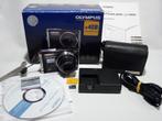 Olympus MJU 9000, accu, oplader, boekje doos, videokabel, Ophalen of Verzenden, Zo goed als nieuw, Olympus, 4 t/m 7 keer