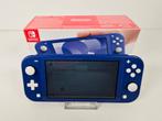 Nintendo Switch Lite – Blauw – Incl. doos, Spelcomputers en Games, Spelcomputers | Nintendo Switch Lite, Gebruikt, Overige kleuren