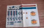 Gi joe gijoe stickers vintage 1989, Verzamelen, Poppetjes en Figuurtjes, Ophalen of Verzenden, Gebruikt