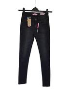 NIEUWE VINGINO flex fit jeans Bernice zwart maat 13/158., Kinderen en Baby's, Broek, Nieuw, Vingino, Verzenden