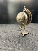 Zilveren Miniatuur Wereldbol, Ophalen of Verzenden