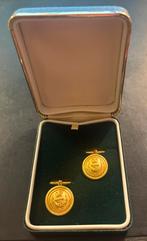 Vintage London Badge & Button Co Manchetknopen, Ophalen of Verzenden, Nieuw, Overige materialen, Verguld