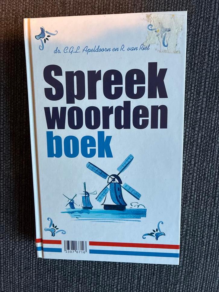 Spreekwoordenboek - C.G.L. Apeldoorn & R. van Riet, Boeken, Woordenboeken, Nieuw, Nederlands, Overige uitgevers, Ophalen of Verzenden