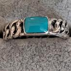 BEST to Buddha ring CHAIN met turquoise/ maat 17 tm 20, Sieraden, Tassen en Uiterlijk, Ringen, Ophalen of Verzenden, 17 tot 18