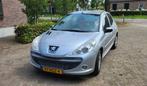 Peugeot 206+ 1.4 5D 2011 Zilver/Grijs, Auto's, Peugeot, Voorwielaandrijving, 206+, Stof, Zwart