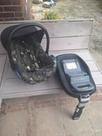 Maxi Cosi Met FamilyFix + 2 Hoezen voor over de maxicosi., Ophalen, 0 t/m 13 kg, Maxi-Cosi, Isofix