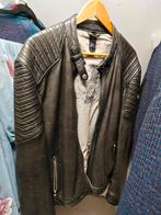 Leren biker jacket merk Gipsy xxl zwart, Kleding | Heren, Ophalen of Verzenden, Gedragen, Overige maten, Zwart