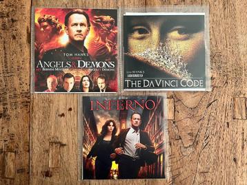DVD's Angels & Demons, Da Vinci Code en Inferno beschikbaar voor biedingen