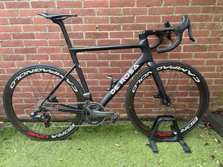 De Rosa Merak (56) Campagnolo Super Record Wireless, Fietsen en Brommers, Fietsen | Racefietsen, Zo goed als nieuw, Overige merken