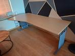 Bureau 220 cm, Huis en Inrichting, Bureaus, Ophalen, In hoogte verstelbaar, Gebruikt, Bureau