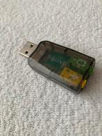 USB 3D Geluidskaart, Computers en Software, Ophalen of Verzenden, Gebruikt, Extern