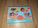 Elena of Avalor Puzzel koffer Disney - 4 in 1, Ophalen of Verzenden, Meer dan 50 stukjes, Zo goed als nieuw, 4 tot 6 jaar