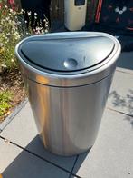 Brabantia vuilnisbak, Huis en Inrichting, Woonaccessoires | Prullenbakken, Ophalen, Gebruikt, Metaal, 50 tot 75 cm