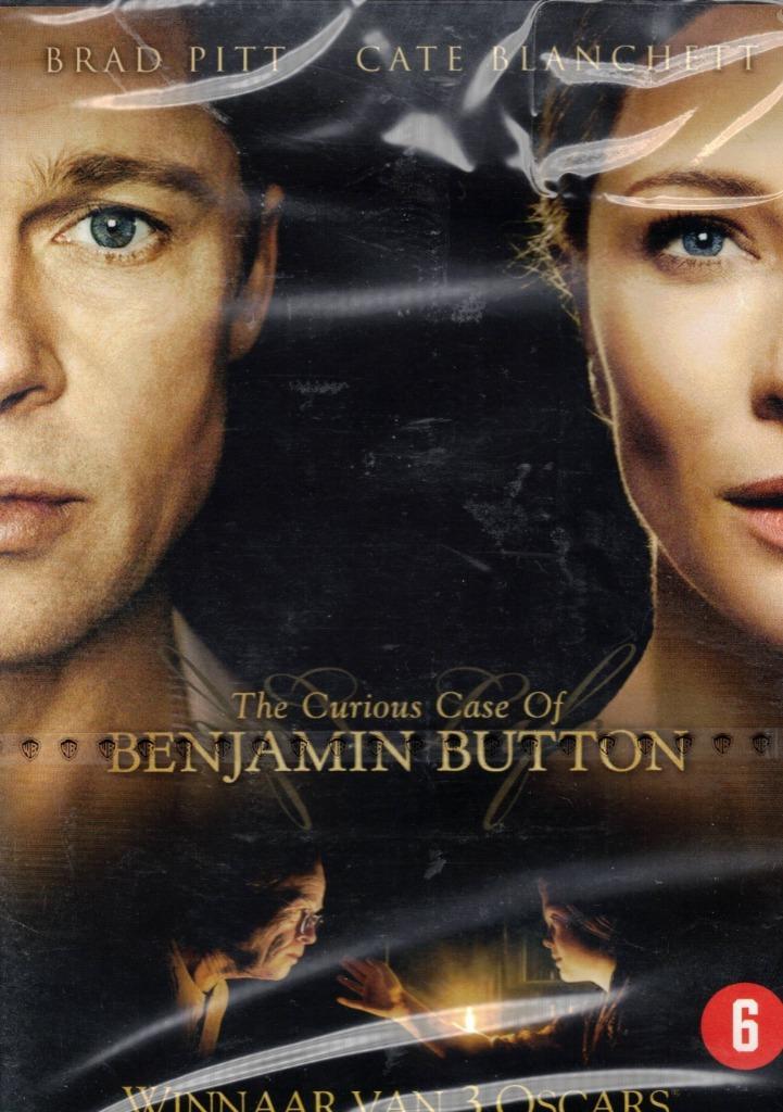 The Curious Case Of Benjamin Button ( Nieuw ), Cd's en Dvd's, Dvd's | Drama, Nieuw in verpakking, Drama, Vanaf 6 jaar, Ophalen of Verzenden