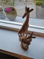 2 (HANDWERK) HOUTEN GIRAFFEN UIT KENIA, Ophalen of Verzenden