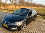 Seat Leon 2.0 TDI 150PK 2019 Zwart, Auto's, 1325 kg, Zwart, 4 cilinders, Leon