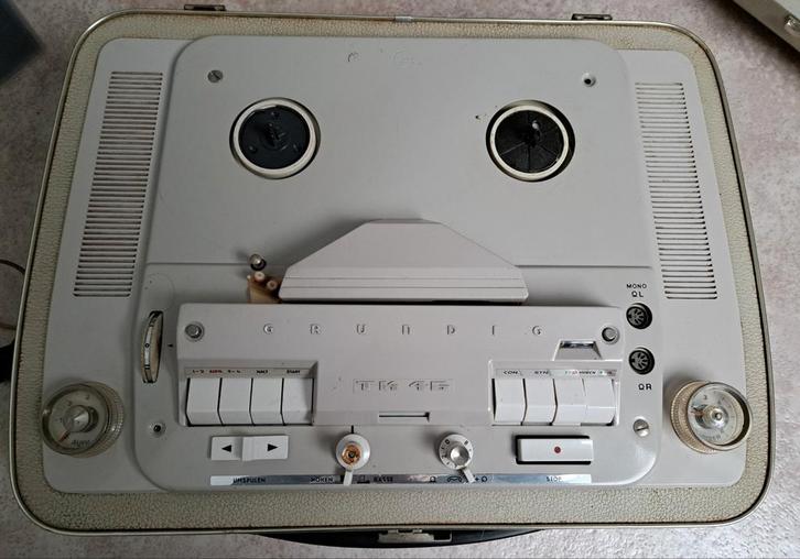 Bandrecorder Grundig TK 46 in redelijke staat, Audio, Tv en Foto, Bandrecorders, Bandrecorder, Ophalen