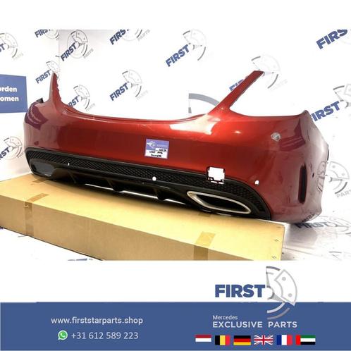 W205 AMG ACHTERBUMPER Mercedes C Klasse 2014-2018 origineel, Auto-onderdelen, Carrosserie en Plaatwerk, Bumper, Mercedes-Benz
