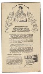 2x Hoe men wollen babykleertjes steeds zacht en donzig houdt, Verzamelen, Merken en Reclamevoorwerpen, Verzenden, Zo goed als nieuw