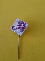 Sp 2015 Wij en Zij Speldje, Ophalen of Verzenden, Gebruikt, Overige onderwerpen, Speldje of Pin