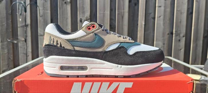 Nike Air Max 1 PRM ' Escape Treeline ' - 38.5, Kleding | Dames, Schoenen, Nieuw, Sneakers of Gympen, Wit, Ophalen of Verzenden
