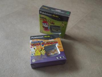 2 stuks Pokemon mini games. beschikbaar voor biedingen