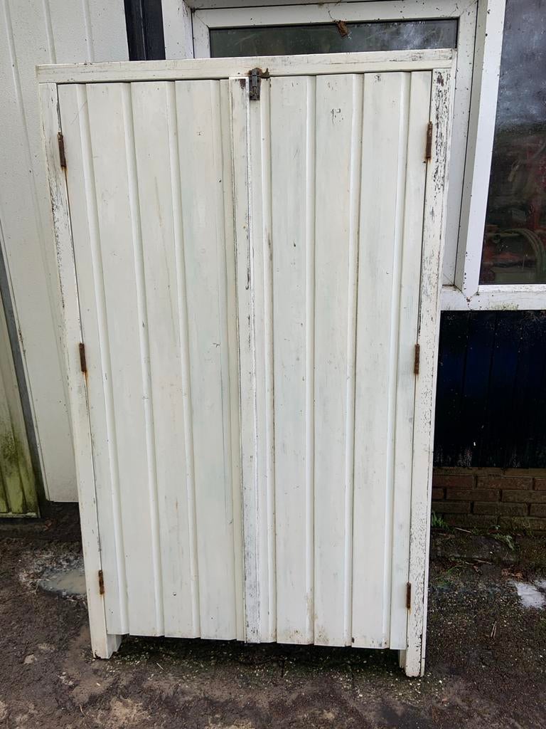 Wand tuinkast, Tuin en Terras, Ophalen, Gebruikt, Hout, Overige typen