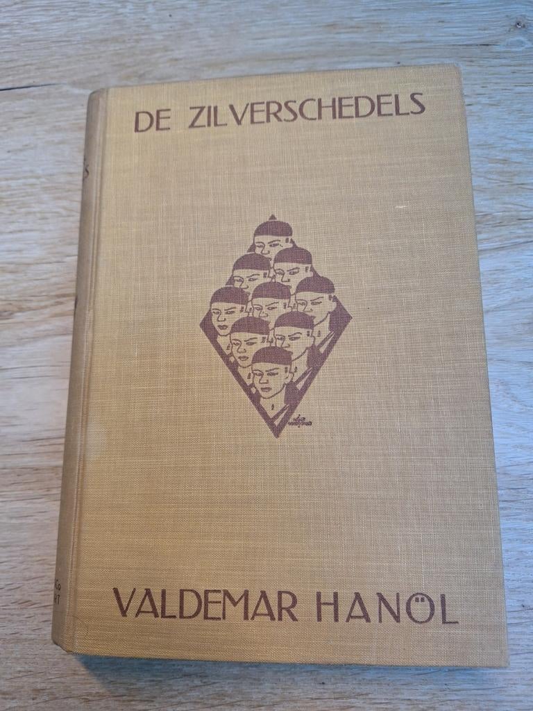 Zeldzaam kinderboek "De zilverschedels" - Valdemar Hanol, Ophalen of Verzenden